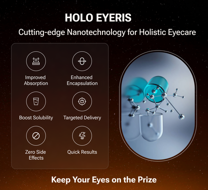 HOLO EYERIS | Holistic Eyecare Supplements | Natural Ingredients | Nanotechnology-based