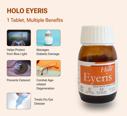 HOLO EYERIS | Holistic Eyecare Supplements | Natural Ingredients | Nanotechnology-based