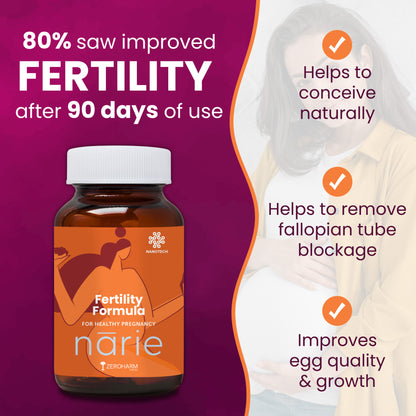 Ayurvedic Narie Fertility Formula Tablets to Conceive Naturally