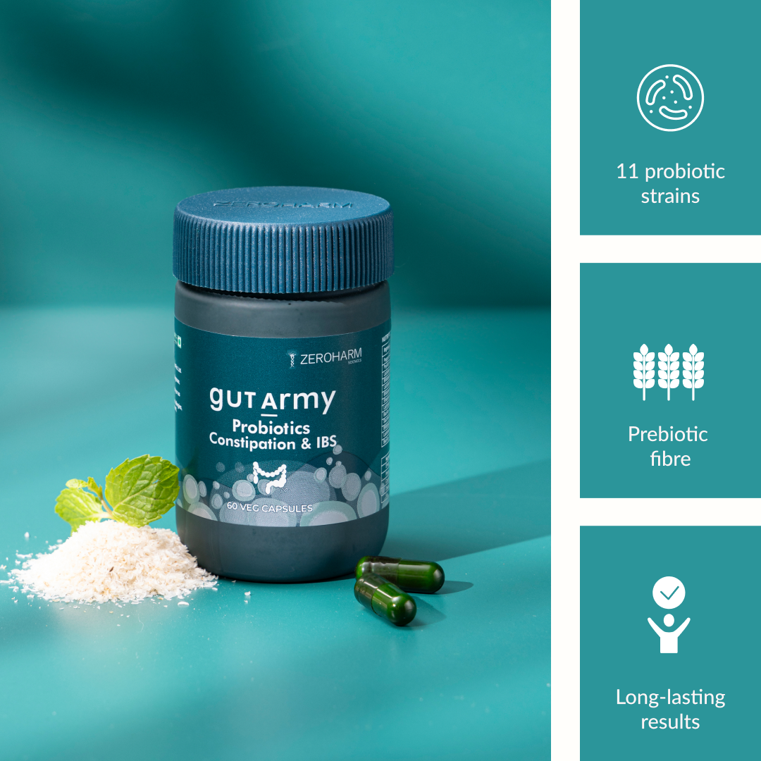 Gut Army Constipation IBS Supplements