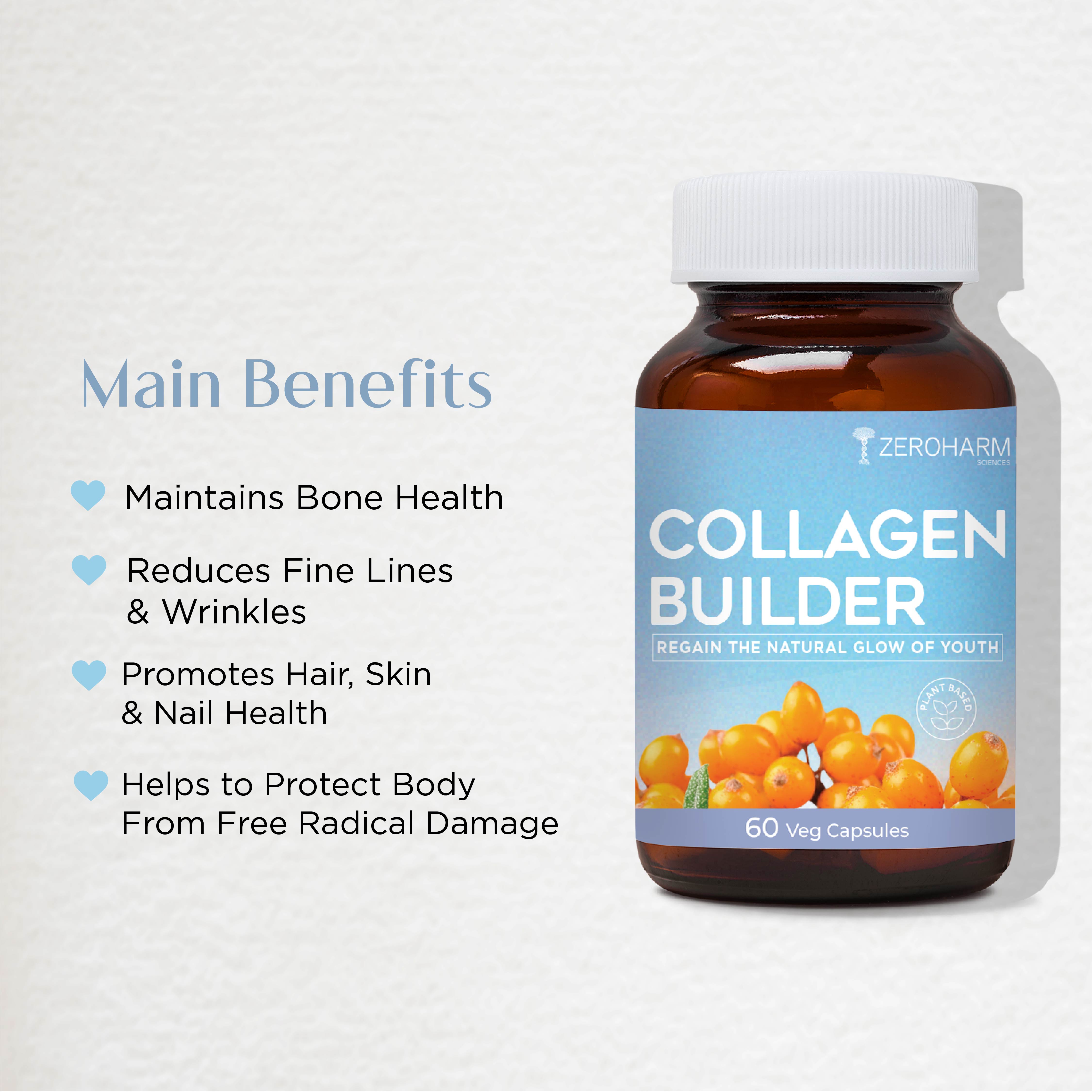 Collagen Builder Capsules for Skin Whitening